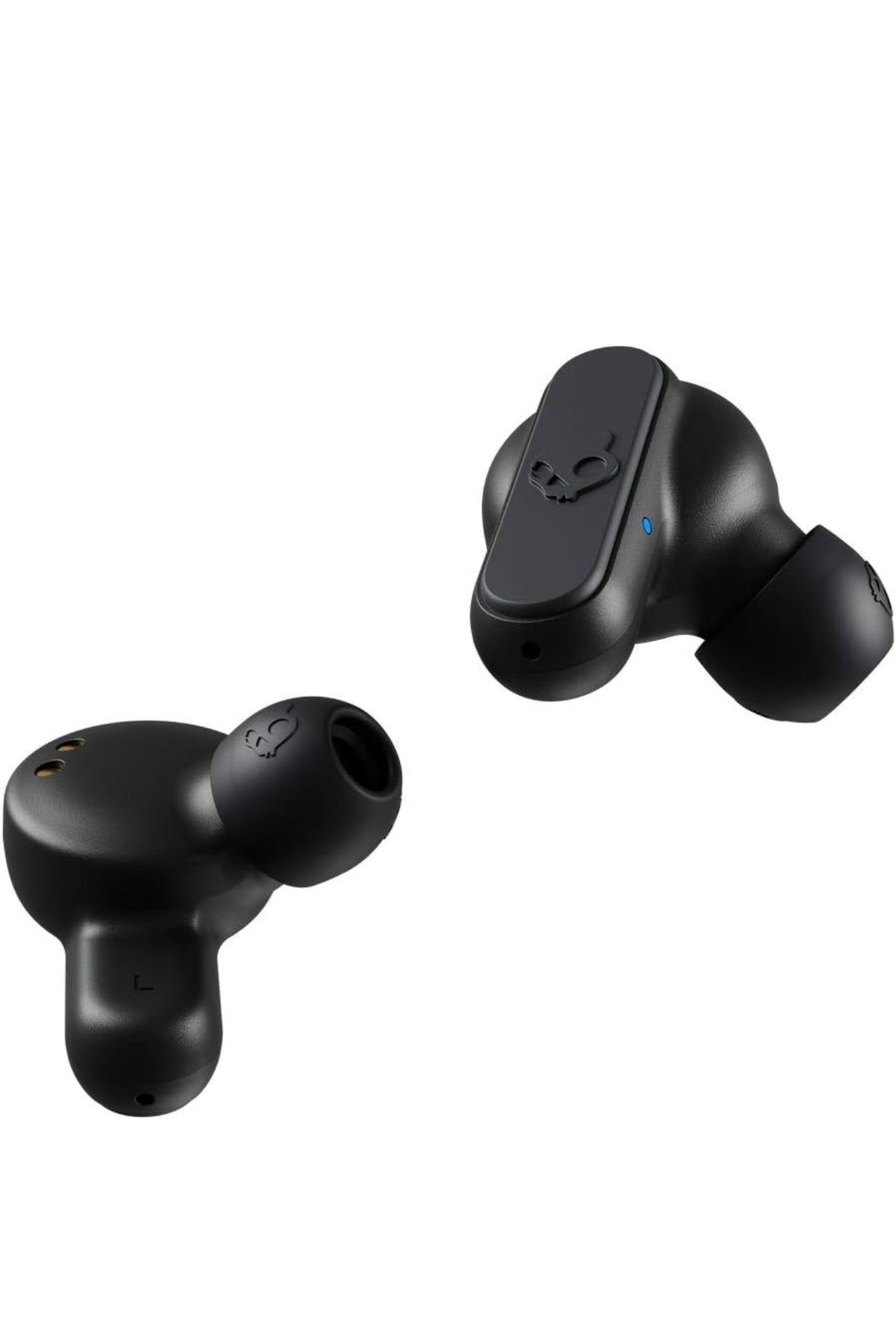 Skullcandy Dime True Wireless in-Ear Bluetooth Earbuds Compatible with iPhone and Android/Charging Case and Microphone/Great for Gym, Sports, and Gaming, IPX4 Water Dust Resistant - Black