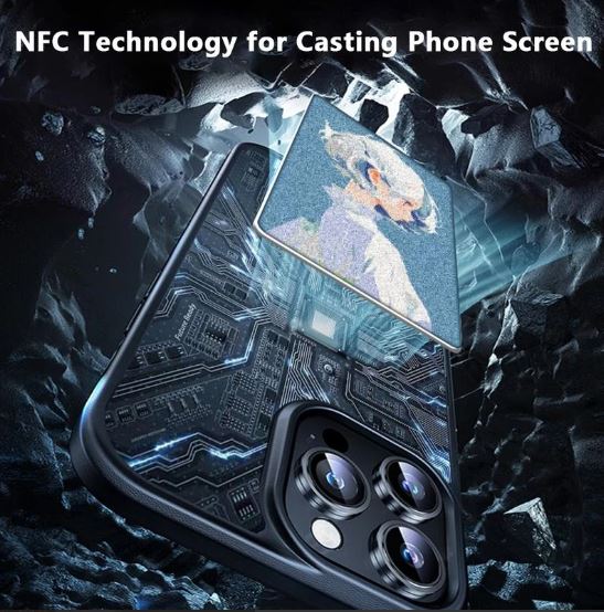 Smart Magic iPhone Cover E ink technology - NFC enabled