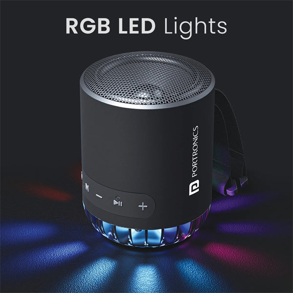 Soundpot Pro RGB LED Lights | Upto 5 Hours Playtime | Immersive Sound | Type C Fast Charging