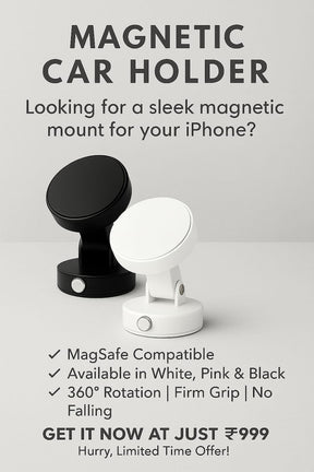 MagSafe Magnetic Car Holder PACK OF 2  – Premium Mount for iPhones