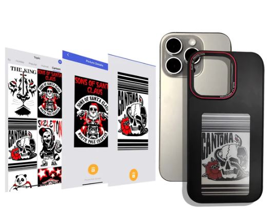 Smart Magic iPhone Cover E ink technology - NFC enabled