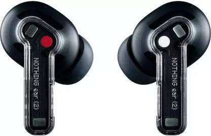 Nothing Ear (2) with Dual chamber sound, Hi-res audio, Smart ANC and Dual connection Bluetooth Headset  (Black, True Wireless)