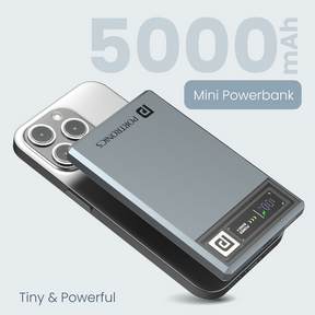 Luxcell Magclick 5K 15W Wireless Output | 20W Type C Wired Output | LED Display | Magnetic Compatible