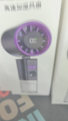 Portable Handheld Mist AC Fan – 3-in-1 Cooling Solution