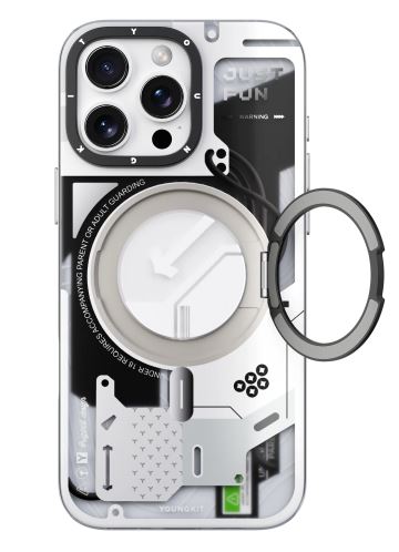 Cyberpunk 360° Rotation Ring Stand Case- Youngkit (iPhone 16 Series!)