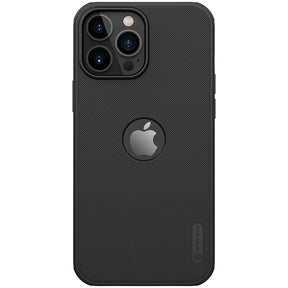 Nillkin Case for Apple Super Frosted Shield Pro Hard Back Soft Border (PC + TPU) Shock Absorb Cover Raised Bezel Camera Protect PC with Logo Cut Black