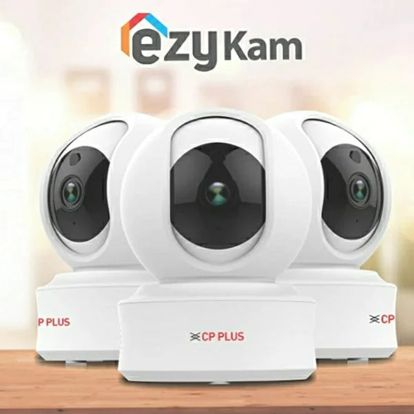 CP Plus E21A Ezykam 360 Degree 2MP Full HD WiFi Camera with Alexa and Google Assistant Support