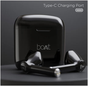 boAt AIRDOPES 138 True Wireless Earbuds with Active Black Colour