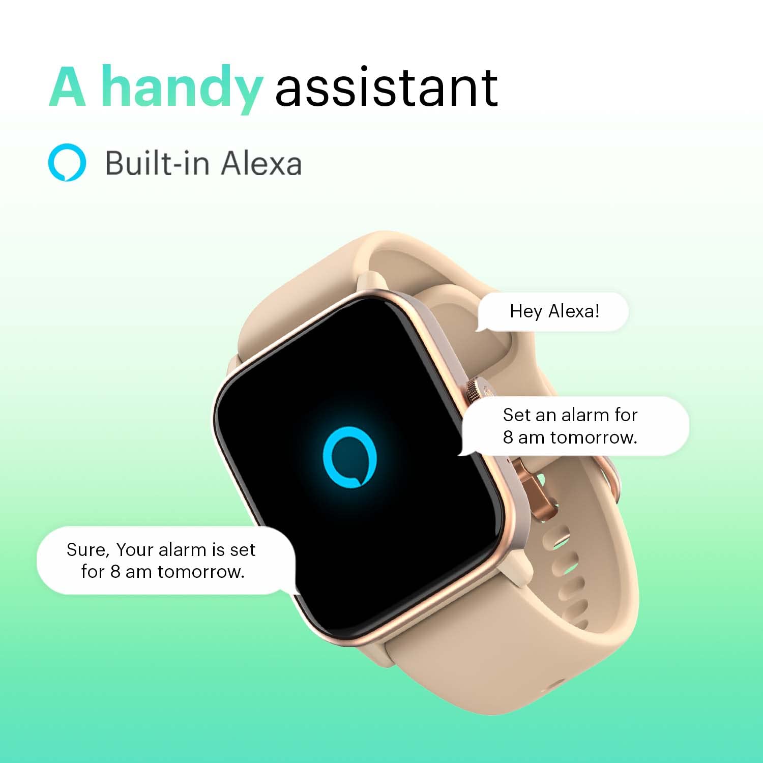 Newly Launched Noise ColorFit Pro 4 Max 1.8" Biggest Display, Bluetooth Calling Smart Watch, Built.in Alexa, 100 Sports Modes, Noise Detection, Noise Health & Productivity Suite (Rose Gold)