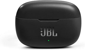 JBL Wave200 True Wireless Earbud Headphones, Deep Powerful Bass, 20H Battery, Dual Connect, Hand-Free Call, Voice Assistant, Comfortable Fit, IPX2 Sweatproof, Pocket Friendly - Black, JBLW200TWSBLK