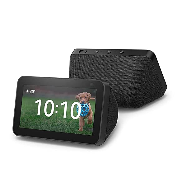 All new Echo Show 5 (2nd Gen, 2021 release) - Smart speaker with 5.5  screen, crisp sound and Alexa (Black)