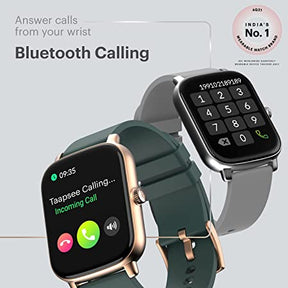 Noise ColorFit Icon Buzz Bluetooth Calling Smart Watch with Voice Assistance, 1.69" Display, Built-in Games, Sleep, Spo2, HR Monitors (Silver Grey), OneSize