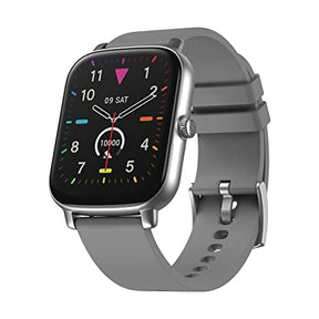 Noise ColorFit Icon Buzz Bluetooth Calling Smart Watch with Voice Assistance, 1.69" Display, Built-in Games, Sleep, Spo2, HR Monitors (Silver Grey), OneSize