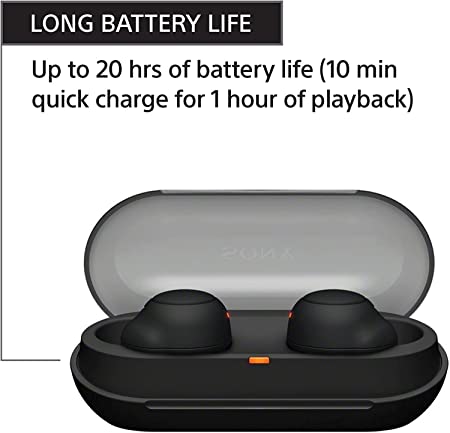 Sony WF-C500 Bluetooth Truly Wireless in Ear Earbuds with 20 Hrs Battery, True Wireless Earbuds with Mic for Phone Calls, Fast Pair | Instant Bank Discount of INR 1000 on Select Prepaid transactions