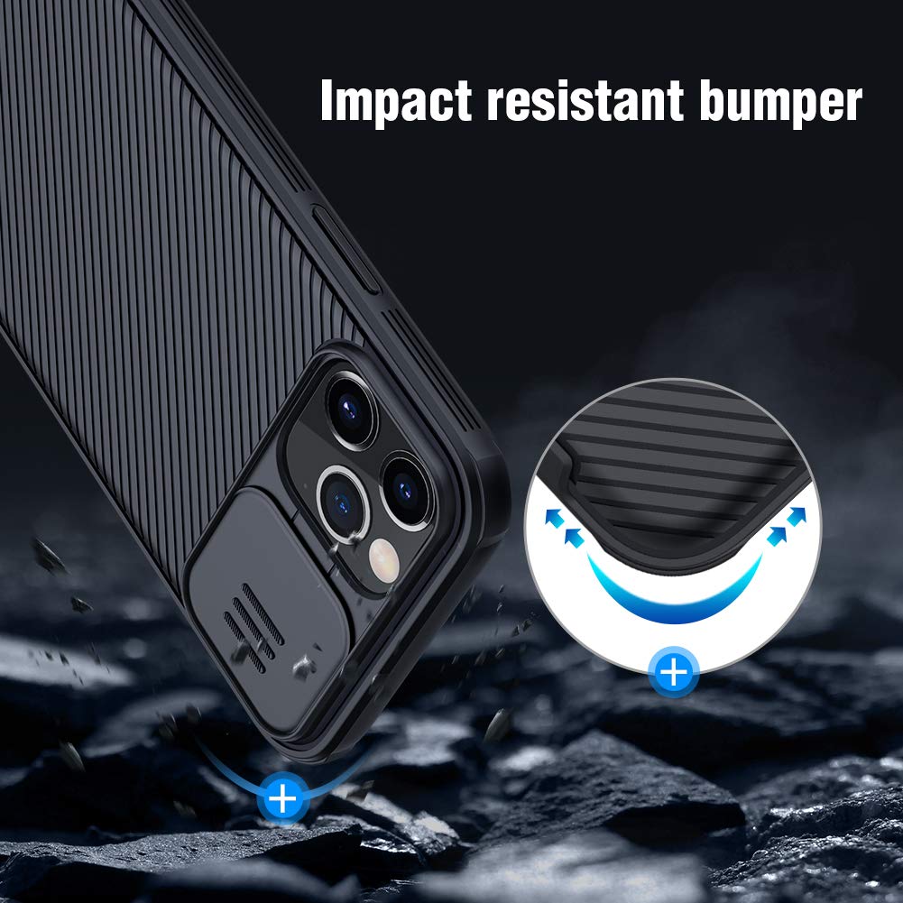 Nillkin Bumper Case with Camera Shutter (TPU/Black)