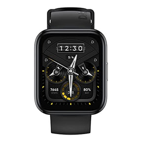 realme Smart Watch 2 Pro (Space Grey) with 4.45 cm (1.75") HD Super Bright Touchscreen, Dual-Satellite GPS, 14-Day Battery, SpO2 & Heart Rate Monitoring, IP68 Water Resistance