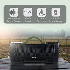 boAt Stone 1000 14W Bluetooth Speaker with 8 Hours Playback, Bluetooth v5.0, IPX5 Water Resistance(Black)