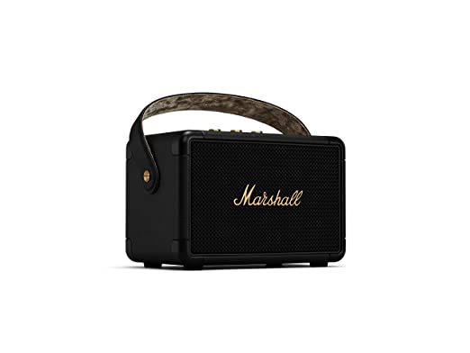 Marshall Kilburn 2 8W Bluetooth Outdoor Speaker - Black & Brass