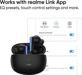 DIZO Buds Z True Wireless Earbuds (DIZO by realme TechLife Bluetooth Headset)